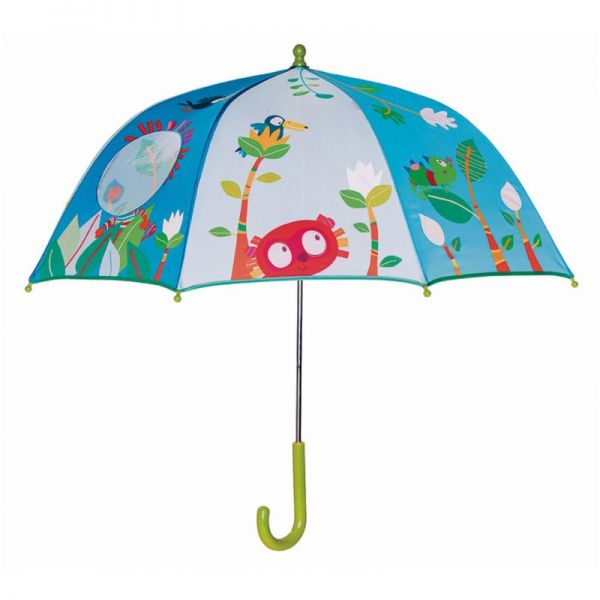 Ομπρέλα παιδική χειροκίνητη Georges το πιθηκάκι Lilliputiens Georges Unbrella