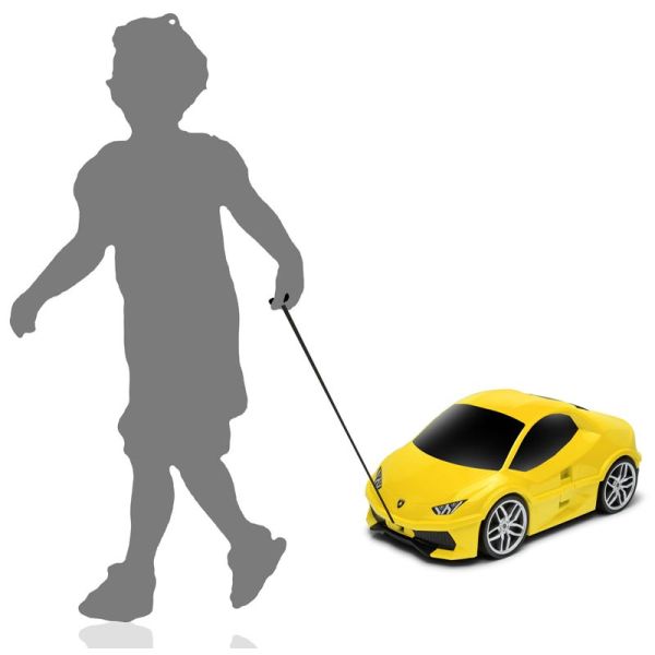 Βαλίτσα παιδική αυτοκίνητο κίτρινο Ridaz Lamborghini Huracán Yellow