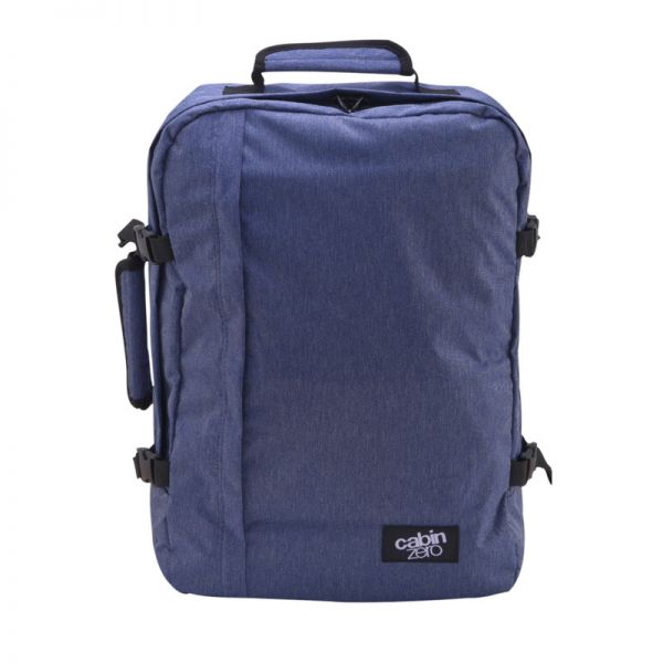 Τσάντα ταξιδίου - σακίδιο πλάτης τζιν Cabin Zero Classic Ultra Light Cabin Bag Blue Jean