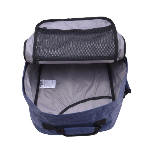 Τσάντα ταξιδίου - σακίδιο πλάτης τζιν Cabin Zero Classic Ultra Light Cabin Bag Blue Jean, εσωτερικό