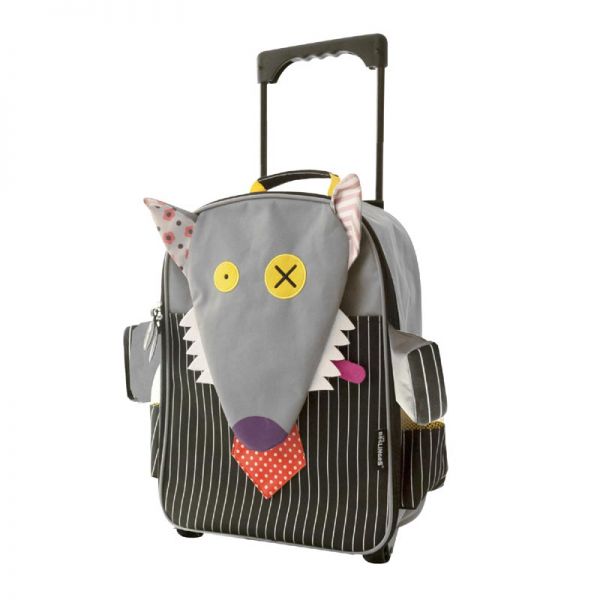 Kids' Travel Luggage Les Deglingos Bigbos The Woolf