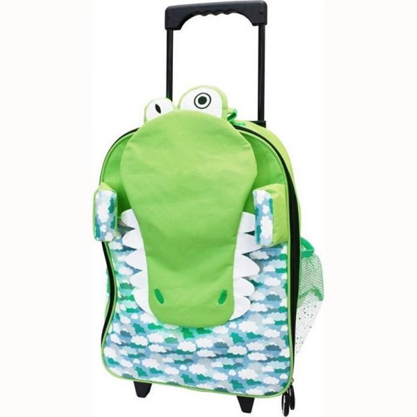 Kids' Travel Luggage Les Deglingos Aligatos The Alligator