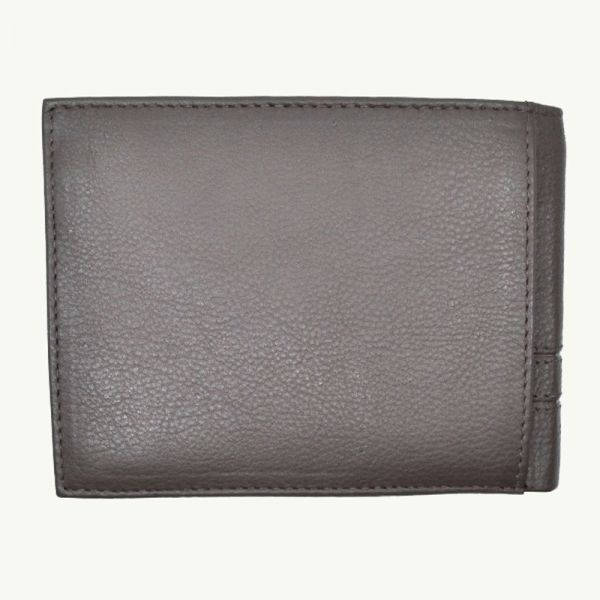 Leather Horizontal Wallet Sergio Tacchini TLUP444 Brown
