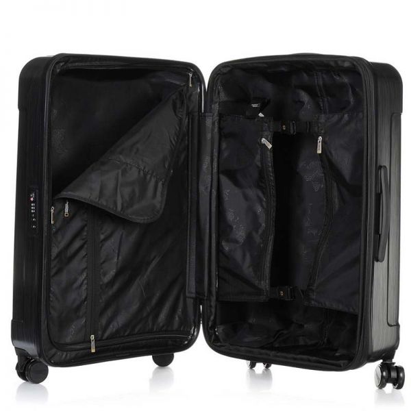 Large Hard Luggage 4 Wheels National Geographic Transit L