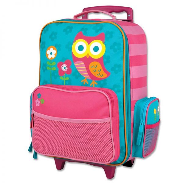 Βαλίτσα παιδική κουκουβάγια Stephen Joseph Classic Rolling Luggage Owl