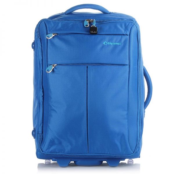 Cabin Soft Luggage Diplomat ZC8004 Sea Blue