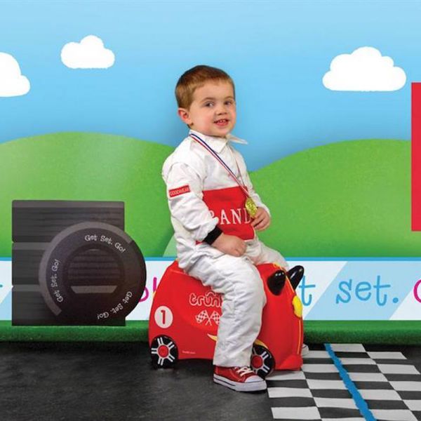 Βαλίτσα παιδική αγωνιστικό αυτοκινητάκι Trunki Rocco Race Car Luggage