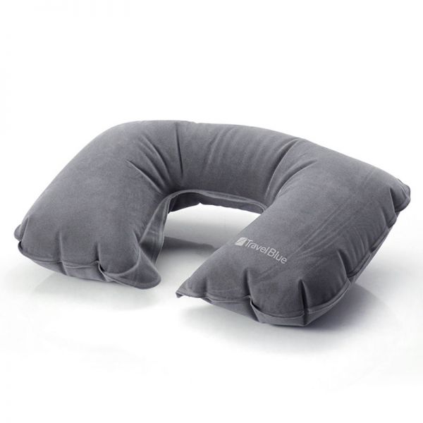 Travel Neck Pillow Travel Blue Inflatable