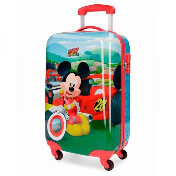 Βαλίτσα παιδική καμπίνας Disney Mickey Mouse Roadster Racers Luggage