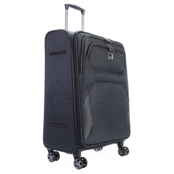 Medium Soft Expandable Luggage 4 Wheels Titan Nonstop Anthracite