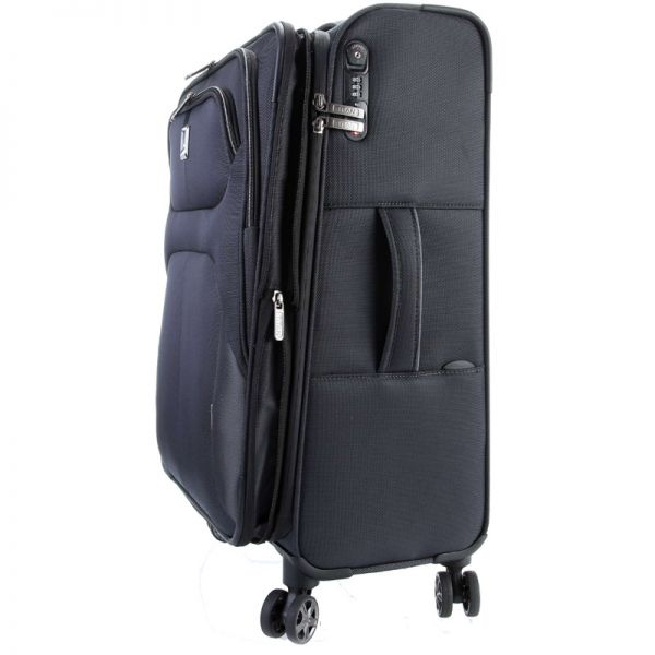 Medium Soft Expandable Luggage 4 Wheels Titan Nonstop Anthracite