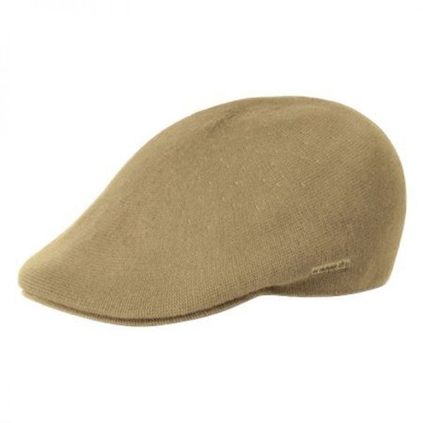 Καπέλο τραγιάσκα καλοκαιρινή μπεζ Kangol Bamboo 507 Beige.