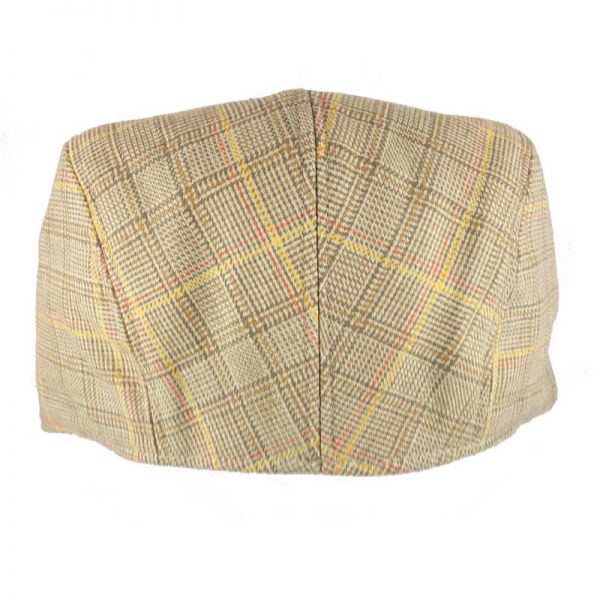 Summer Check Hudson Cap Kangol Beige