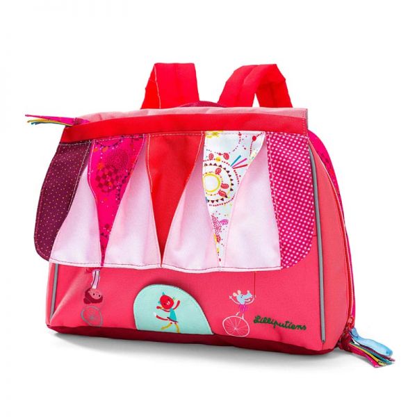 Σακίδιο πλάτης - τσάντα παιδική τσίρκο Lilliputiens Circus Small Schoolbag