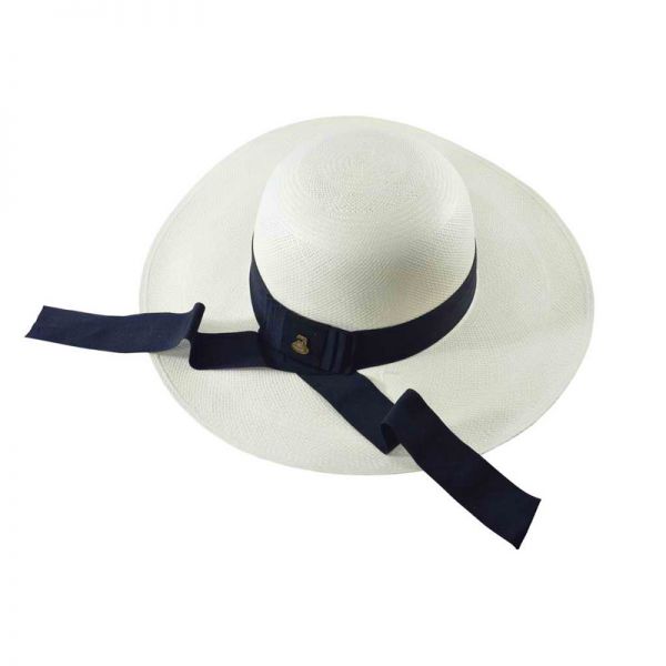 Καπέλο ψάθινο γυναικείο χειροποίητο παναμάς εκρού Ecua - Andino Lady Classic Panama Hat