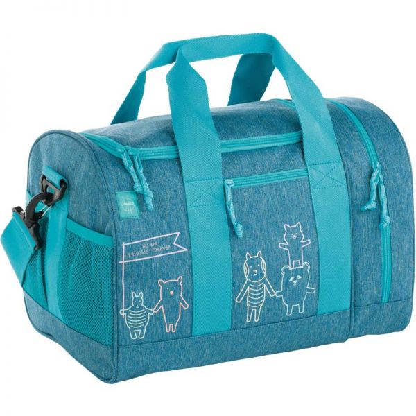 Τσάντα ταξιδιού παιδική σιέλ Lässig Mini Sportsbag About Friends