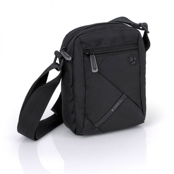 Τσαντάκι ώμου μεσαίο μαύρο Gabol Twist Shoulder Bag Black