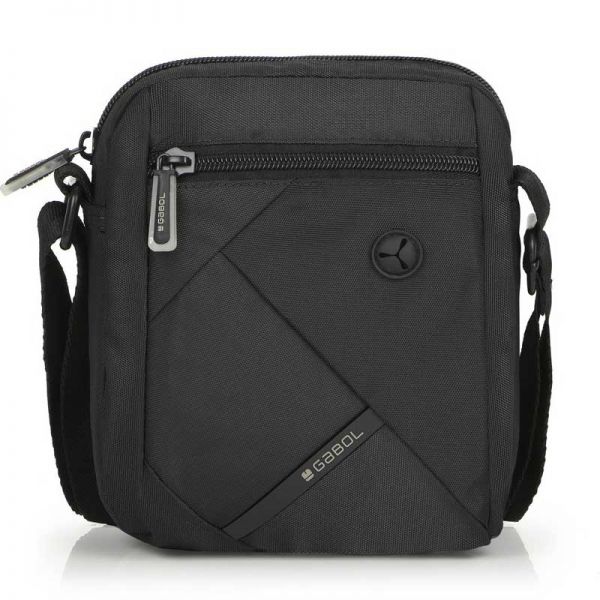 Τσαντάκι ώμου μεσαίο μαύρο Gabol Twist Shoulder Bag Black