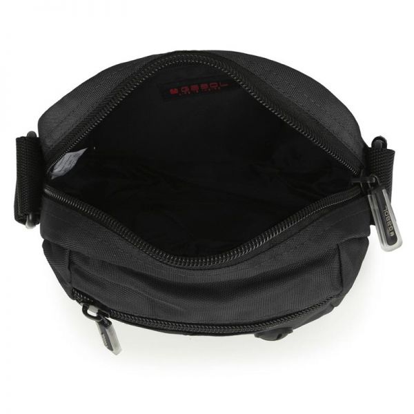 Τσαντάκι ώμου μεσαίο μαύρο Gabol Twist Shoulder Bag Black, εσωτερικό