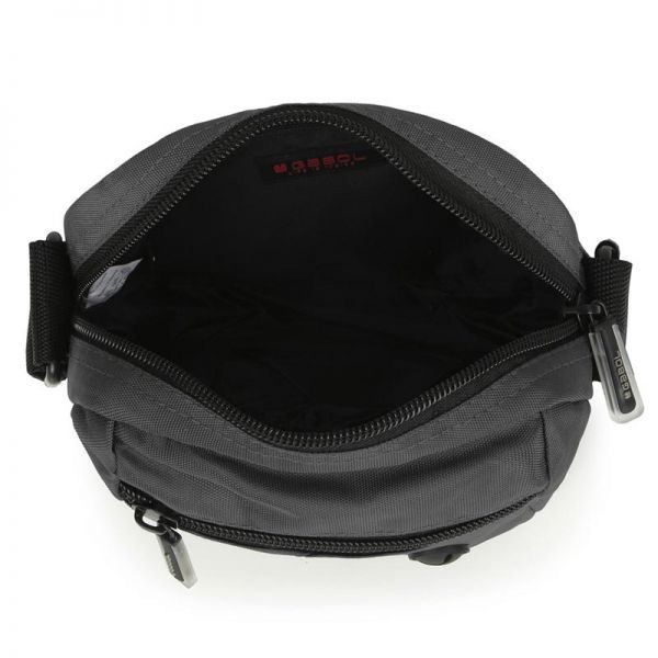 Τσαντάκι ώμου μεσαίο μαύρο Gabol Twist Shoulder Bag Black, εσωτερικό