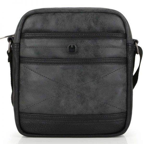 Τσάντα ώμου μεσαία μαύρη Gabol Shoulder Bag Tax Black