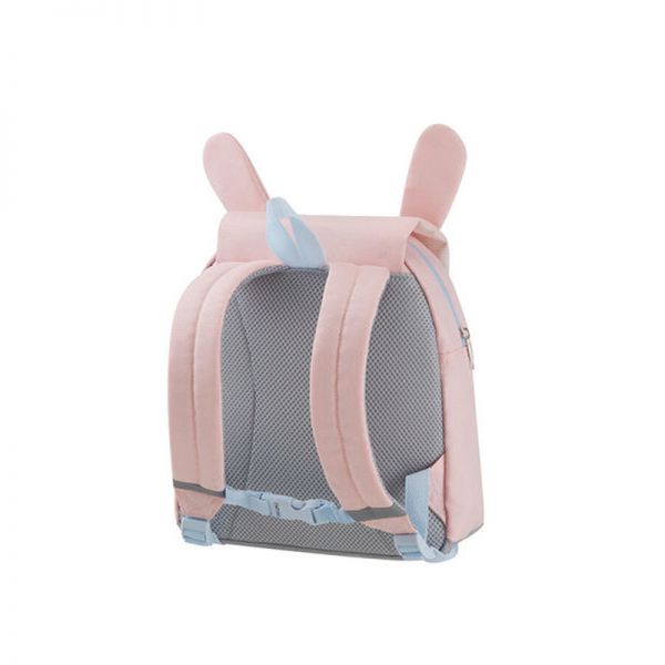 Σακίδιο πλάτης παιδικό κουνελάκι Samsonite Happy Sammies Rabbit Rosie Backpack S, πίσω όψη