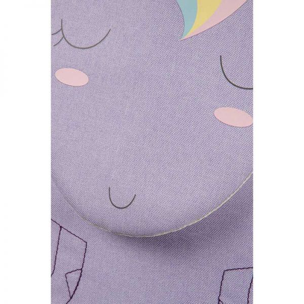 Σακίδιο πλάτης  παιδικό μονόκερος Samsonite Happy Sammies Lily Unicorn Backpack S+, λεπτομέρεια, μπροστινή όψη