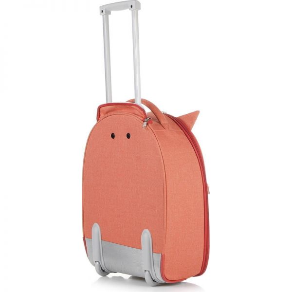 Βαλίτσα παιδική William η αλεπουδίτσα Samsonite Happy Sammies Upright Fox William, πίσω όψη