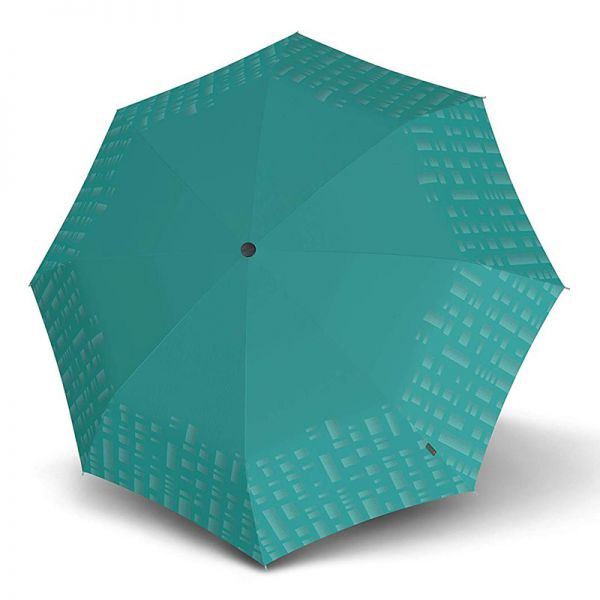 Automatic Open - Close Reflectives Folding Umbrella Knirps T.200 Duomatic Lake