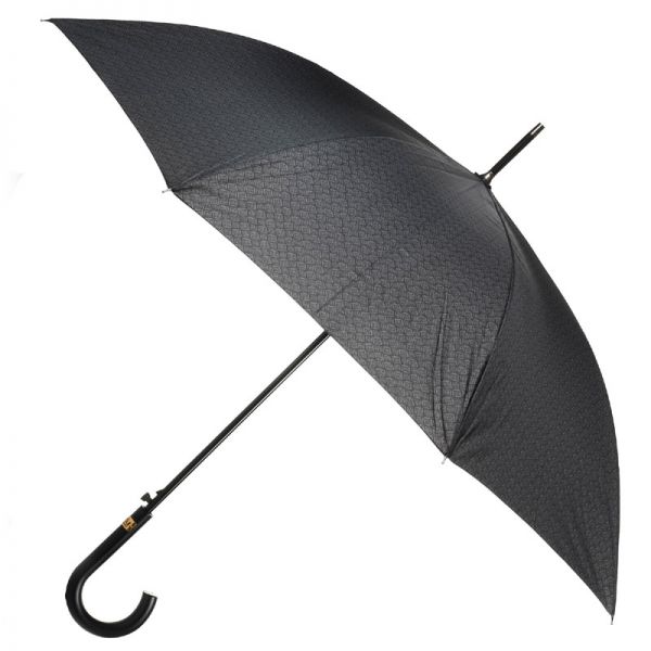 Ομπρέλα μεγάλη ανδρική αυτόματη καρό Ferre Stick Umbrella Check