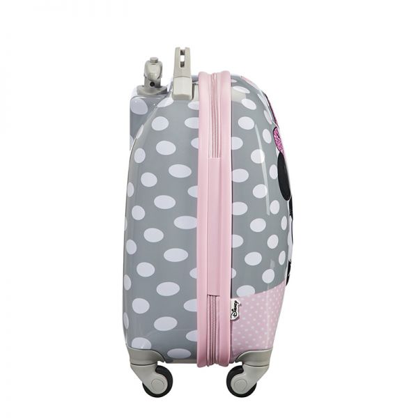 Βαλίτσα παιδική καμπίνας Samsonite Disney Ultimate 2.0  Minnie Mouse Glitter Spinner, αριστερή όψη