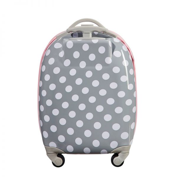 Βαλίτσα παιδική καμπίνας Samsonite Disney Ultimate 2.0  Minnie Mouse Glitter Spinner, πίσω όψη