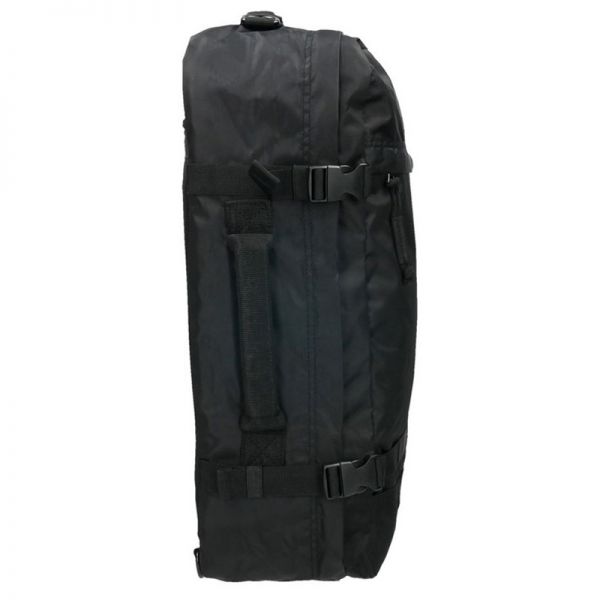 Τσάντα ταξιδίου - σακίδιο πλάτης μαύρο National Geographic Hybrid 3 Way Backpack Black, αριστερή όψη.