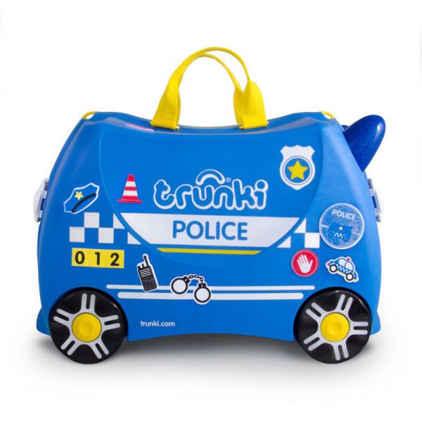 Βαλίτσα παιδική αστυνομικό αυτοκίνητο Trunki Percy the Police Car Luggage