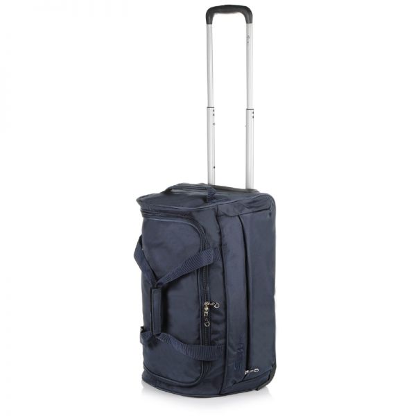 Τσάντα ταξιδίου μπλε με 2 ρόδες μικρή Stelxis Travel Bag