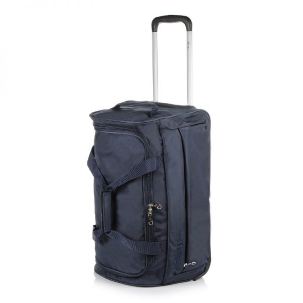 Travel Bag With 2 Wheels Stelxis Blue