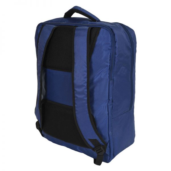 Τσάντα ταξιδίου - σακίδιο πλάτης μπλε Stelxis Ultra Light Cabin Bag Blue, πίσω όψη
