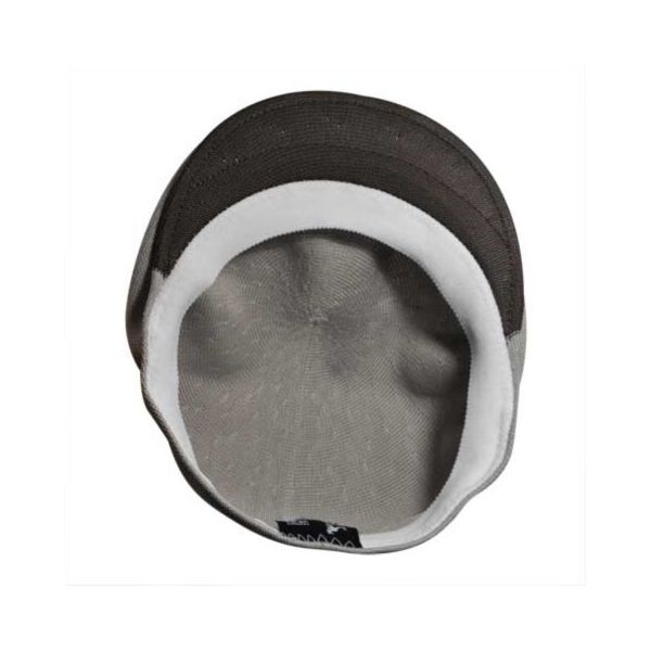 Καπέλο τραγιάσκα καλοκαιρινή γκρι με σκούρο γκρι γείσο Kangol 2 - Tone Recycled Tropic 504