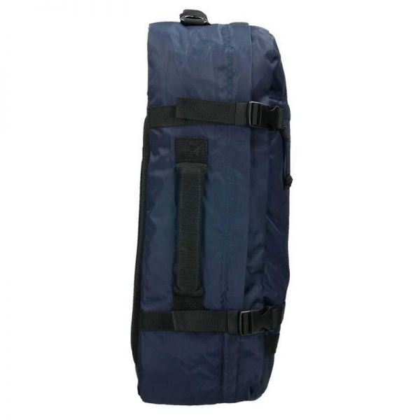 Τσάντα ταξιδίου - σακίδιο πλάτης μπλε National Geographic Hybrid 3 Way Backpack Blue, αριστερή όψη.