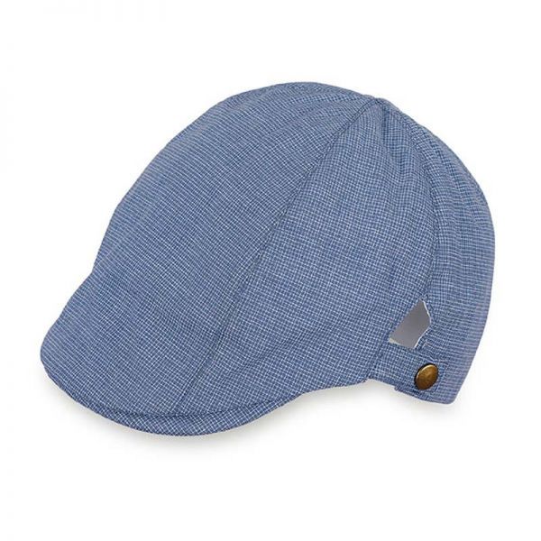 Καπέλο τραγιάσκα παιδική καλοκαιρινή με αντηλιακή προστασία Sterntaler Flat Cap.