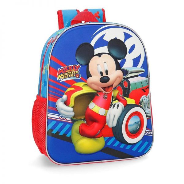 Σακίδιο πλάτης παιδικό Disney Mickey Mouse 3D World Backpack