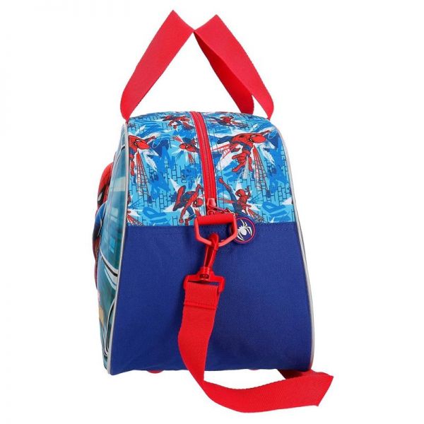 Τσάντα ταξιδίου παιδική Spiderman Street Travel Bag, αριστερή όψη.