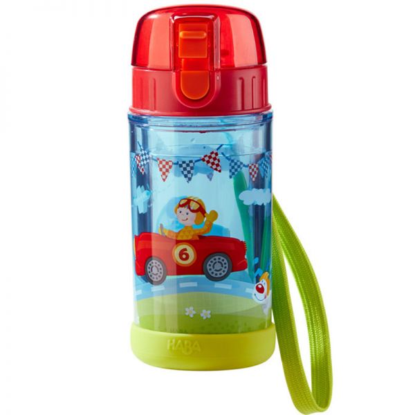 Παγουρίνο παιδικό με γκλίτερ αυτοκίνητα  Haba Glitter Zippy Cars Water Bottle
