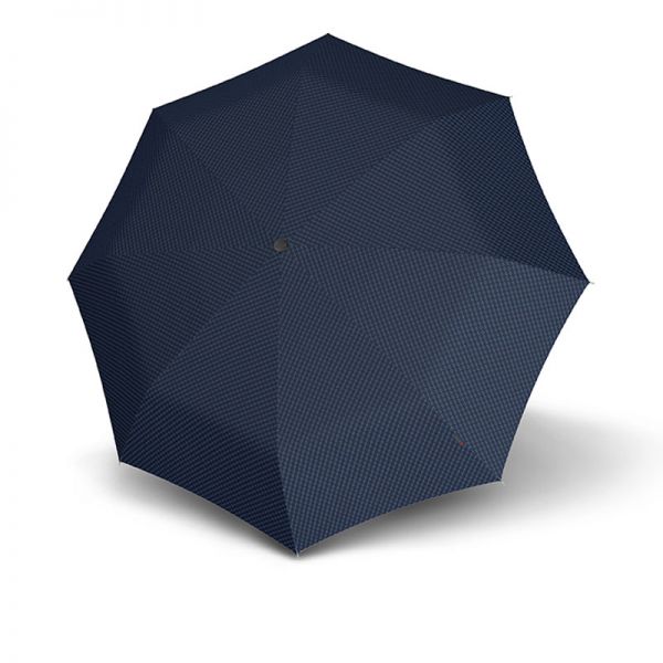 Automatic Open - Close Folding Umbrella Knirps T.200 Duomatic Fashion Collection Mercury Navy