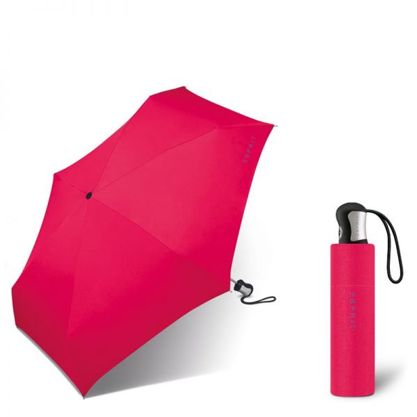 Ομπρέλα σπαστή mini αυτόματο άνοιγμα - κλείσιμο Esprit Easymatic 4 Sections Folding Umbrella Fuchsia.