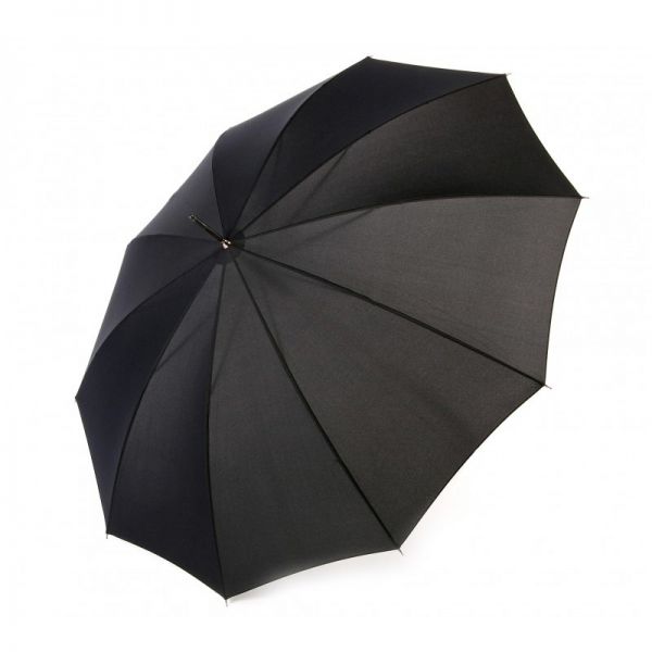 Ομπρέλα μεγάλη αυτόματη μαύρη με ξύλινη λαβή Knirps Stick Umbrella S.770 Long Automatic Black.