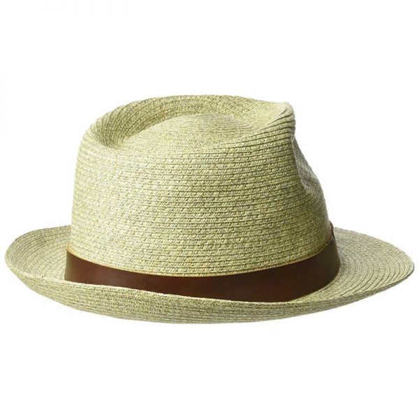 Καπέλο καλοκαιρινό ψάθινο Kangol Waxed Braid Trilby, πίσω όψη