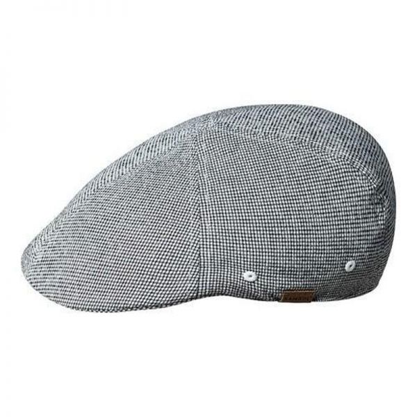 Καπέλο τραγιάσκα καλοκαιρινή καρώ γκρι  Kangol Pattern Flexfit 504 Cap