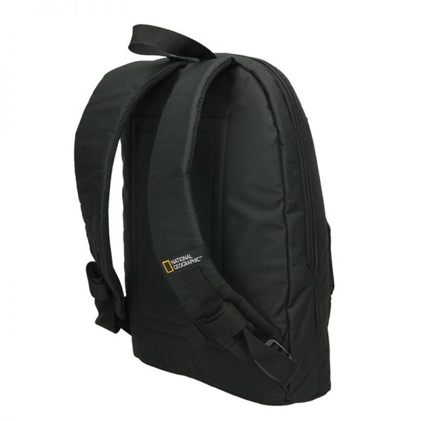 Σακίδιο πλάτης μαύρο National Geographic Pro Female Backpack Black, πίσω όψη.