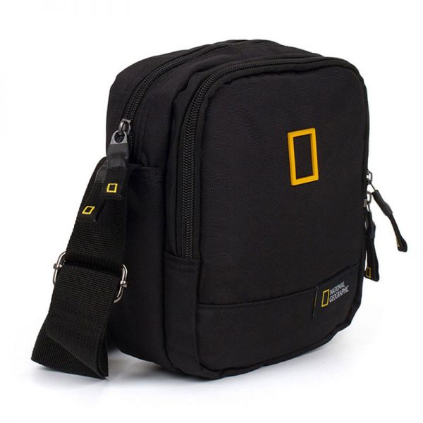 Τσαντάκι ώμου ανδρικό μαύρο National Geographic Recovery Waist Bag  Black